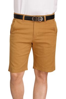 Mustard Casual Shorts For Men