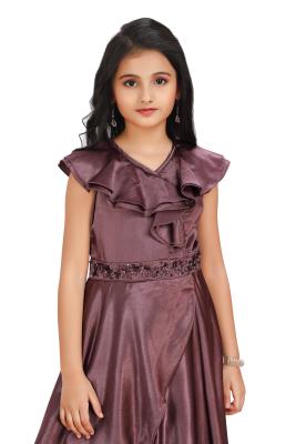 Majanta Party Wear Gown For Girls