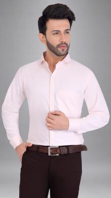 Light Peach Formal Shirt For Men