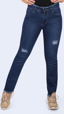Dark Blue Denim Jeans For Women