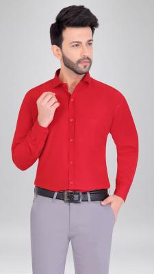 Red Formal Shirt For Men
