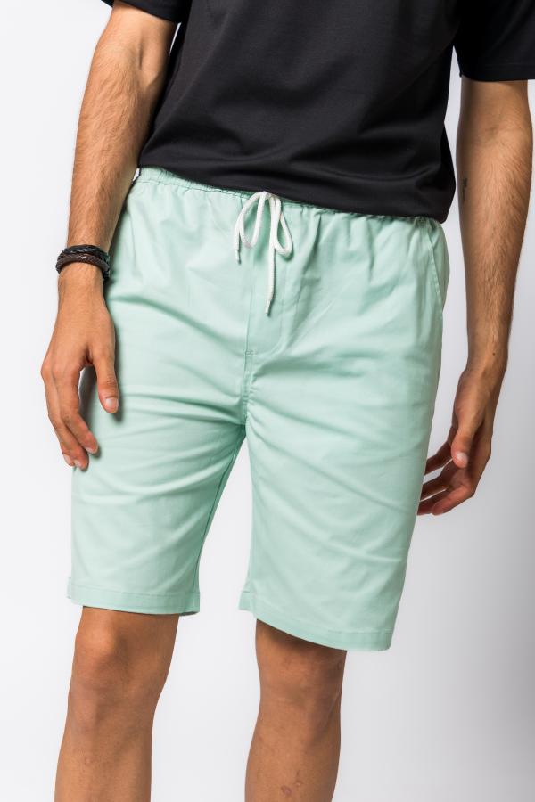 Pista Green Casual Shorts For Men