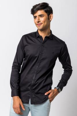Black Casual & Party Wear Shirt For Men