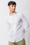 White Casual & Party Wear Shirt For Men 