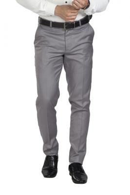 Grey Formal Trouser For Men