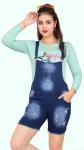 Blue Denim Dangri For Women 